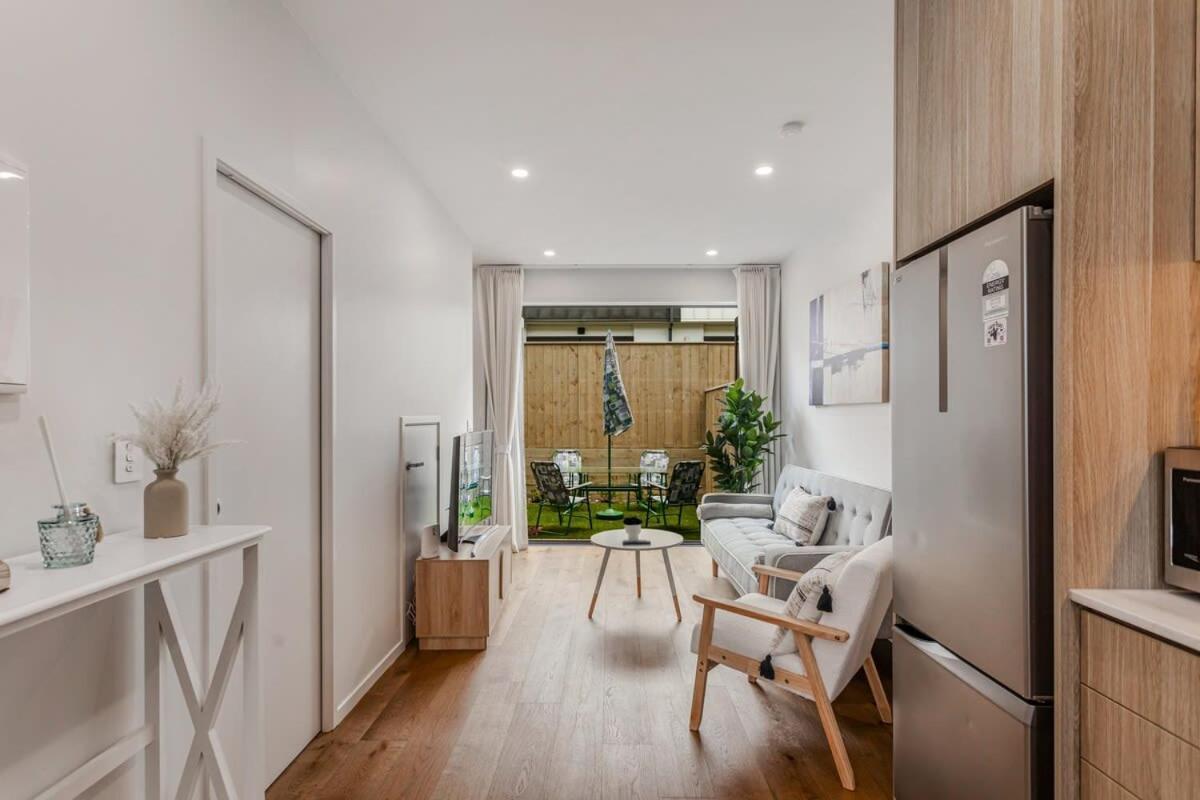 Ferienwohnung Fresh & Sleek Grey Lynn Unit With Private Patio Auckland Exterior foto